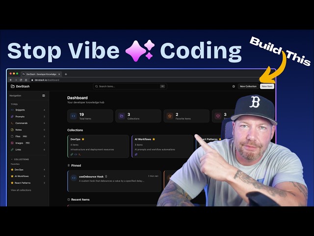 New 16-Hour AI Course! Build A Full-Stack SaaS With My AI Workflow