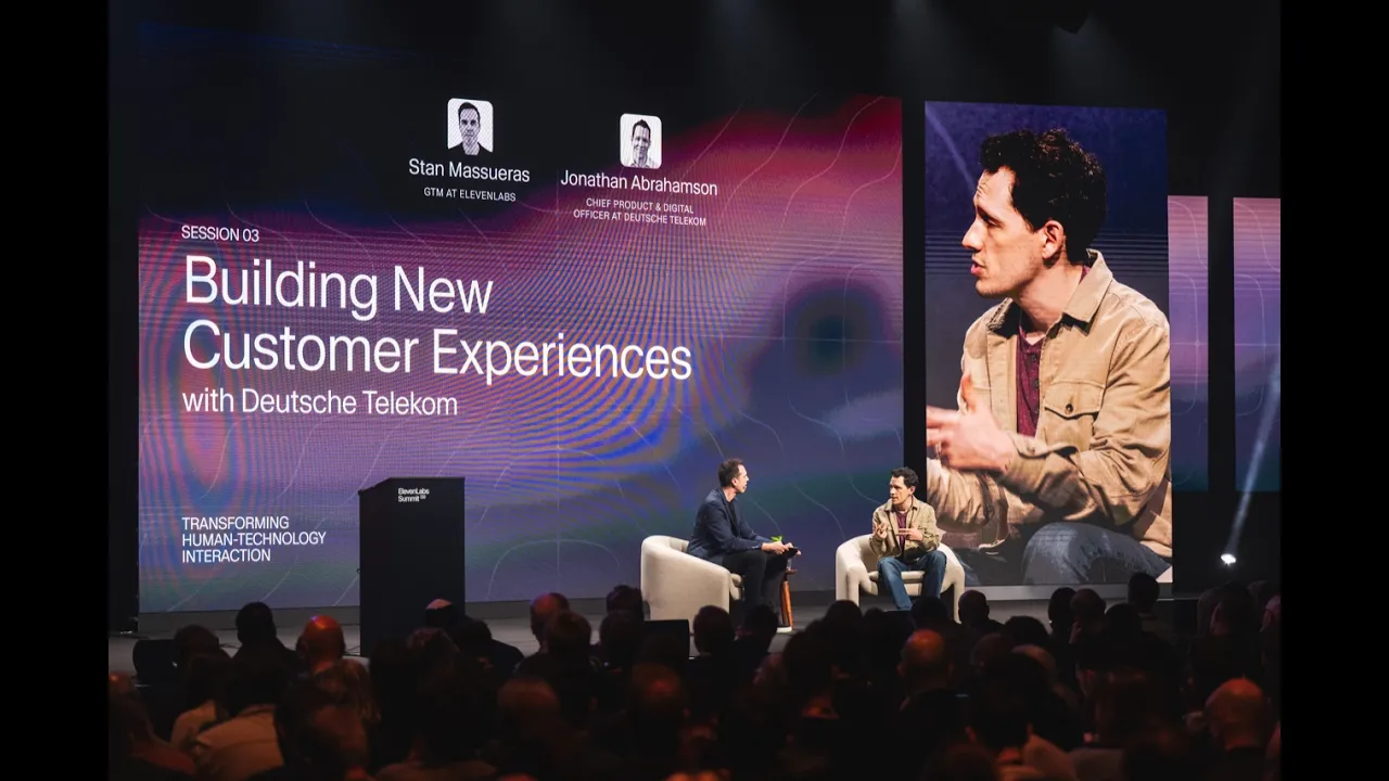 How Deutsche Telekom Is Deploying AI Voice Agents to Millions of Customers | ElevenLabs Summit