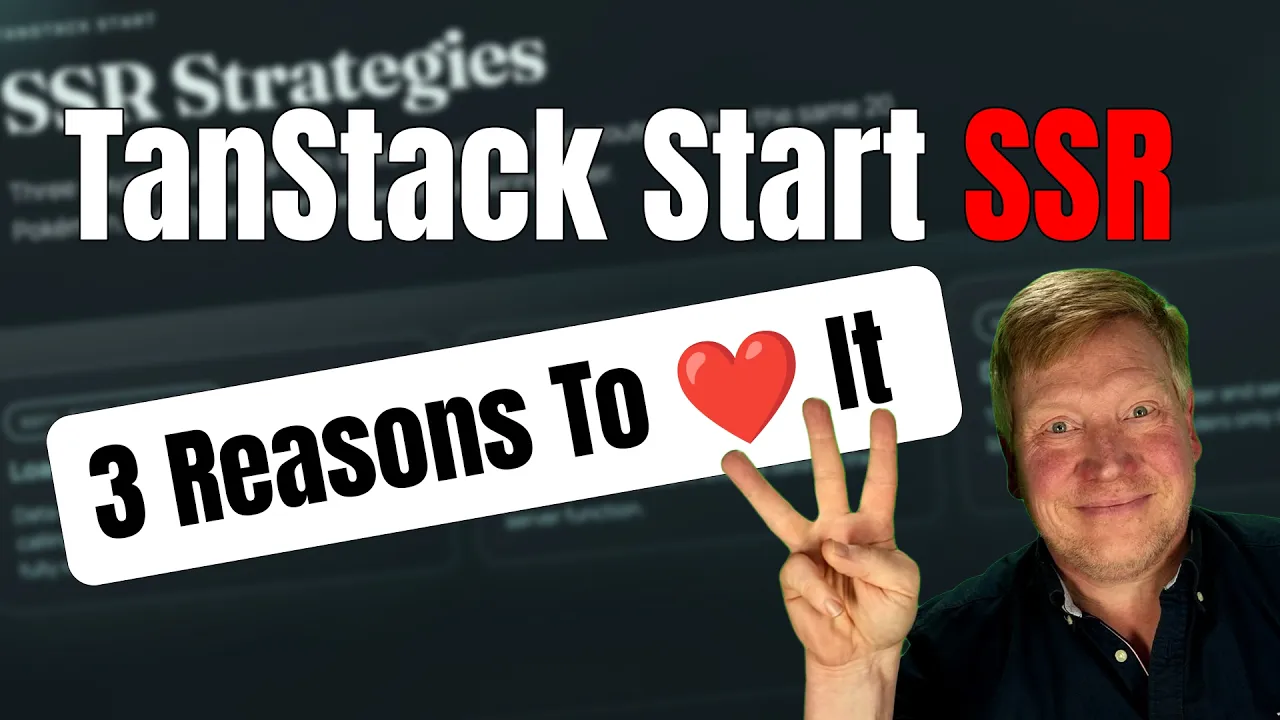TanStack Start SSR: 3 Reasons To Love It