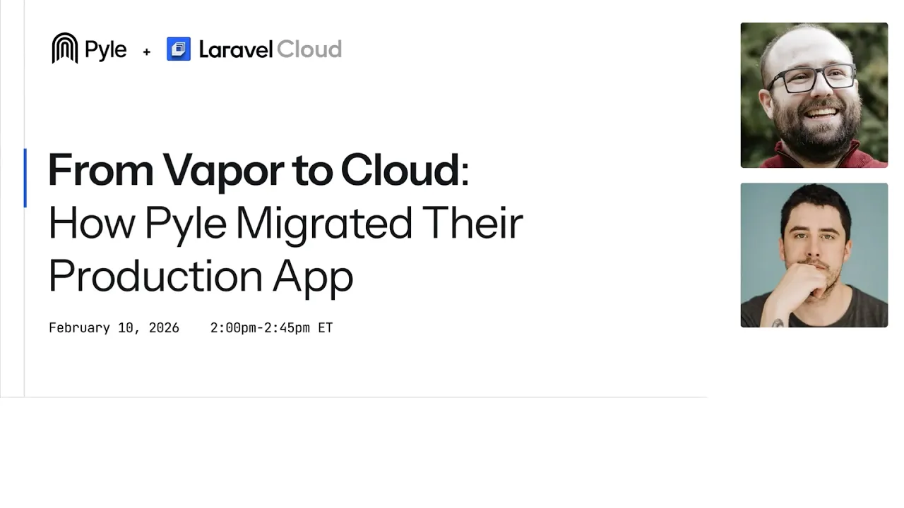 From Vapor to Cloud: How Pyle Migrated Their Production App