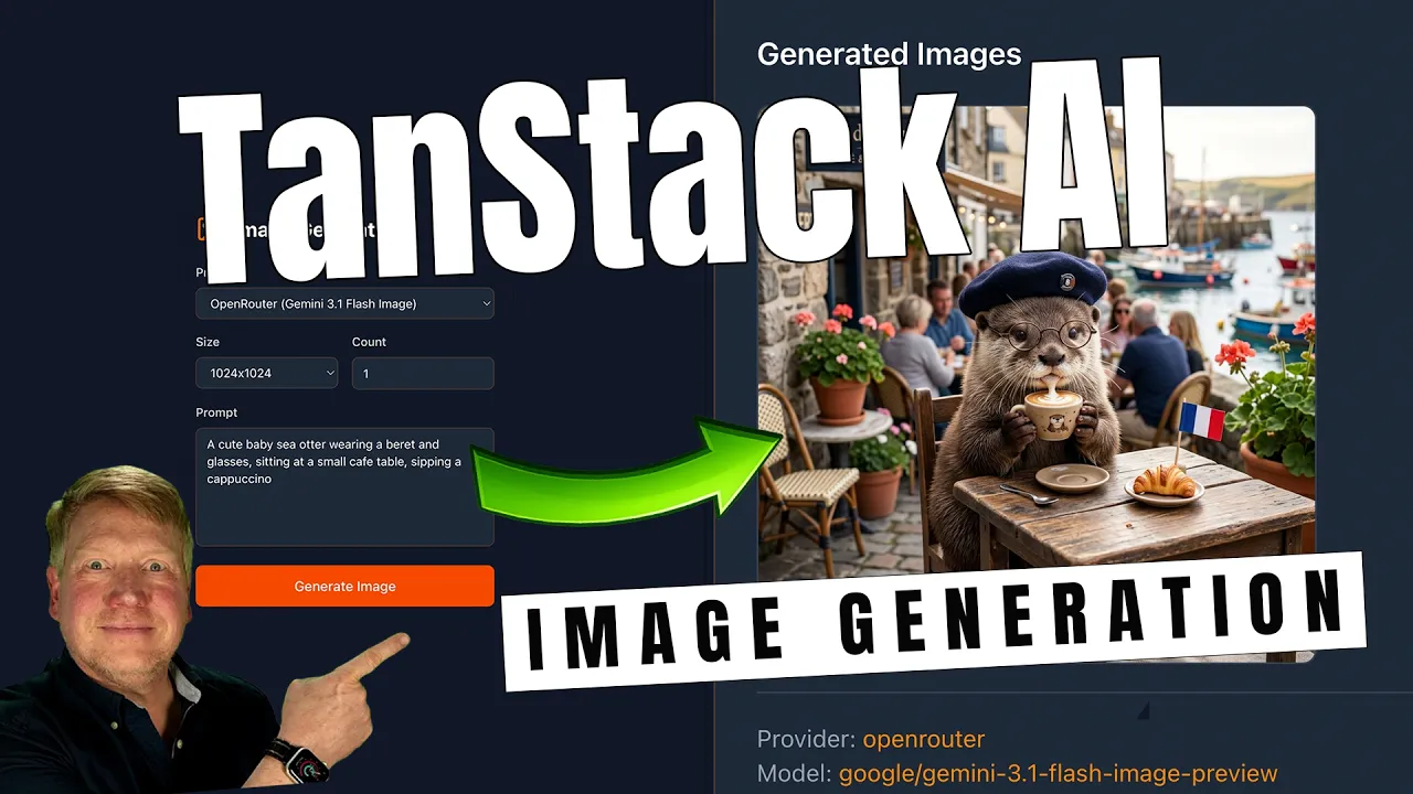 Generating Images With TanStack AI
