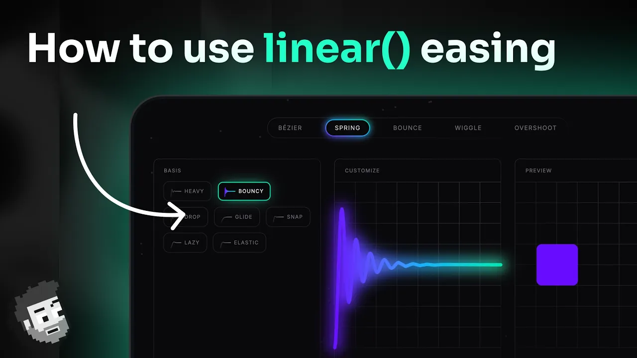 New life-like easing in CSS